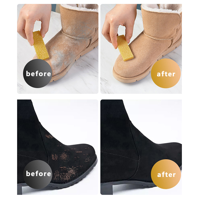 ممحاة تنظيف من جلد الغزال ، ال - مراجعة Shoe Cleaning Brush وسعره